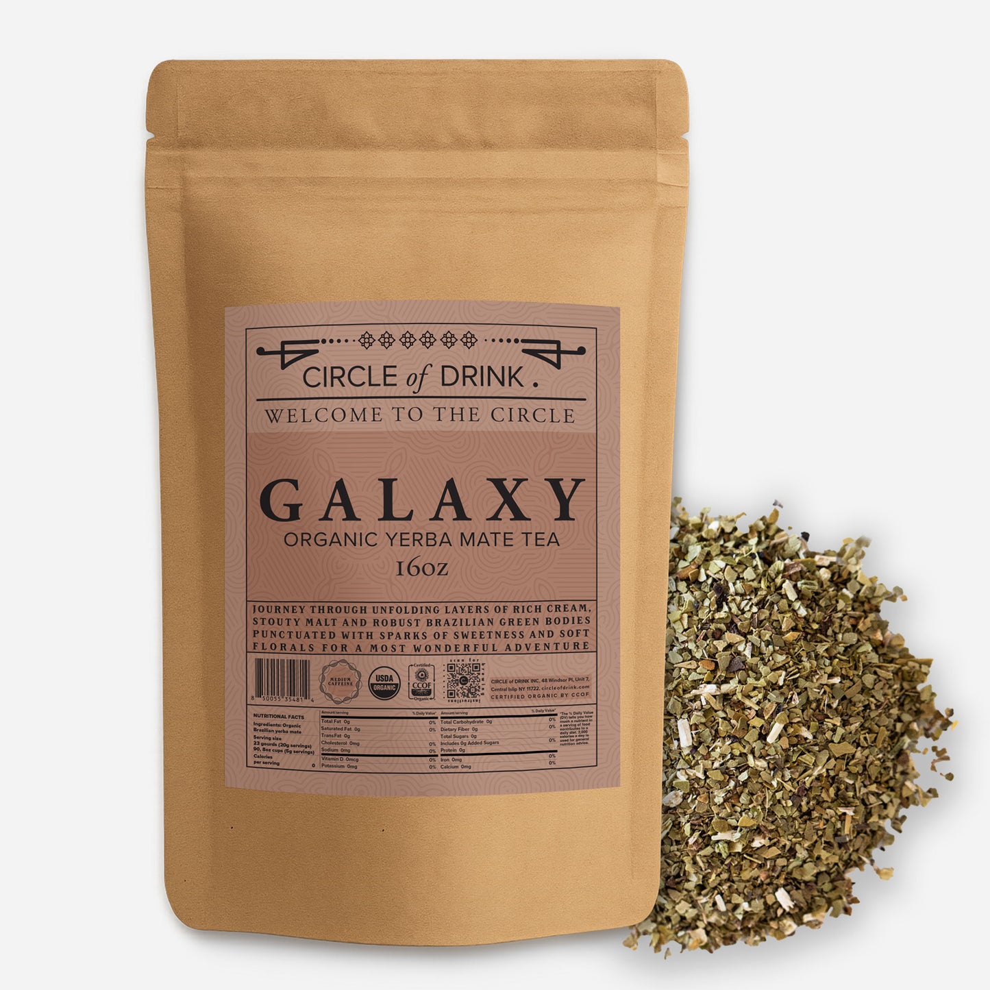 Galaxy Organic Yerba Mate Tea
