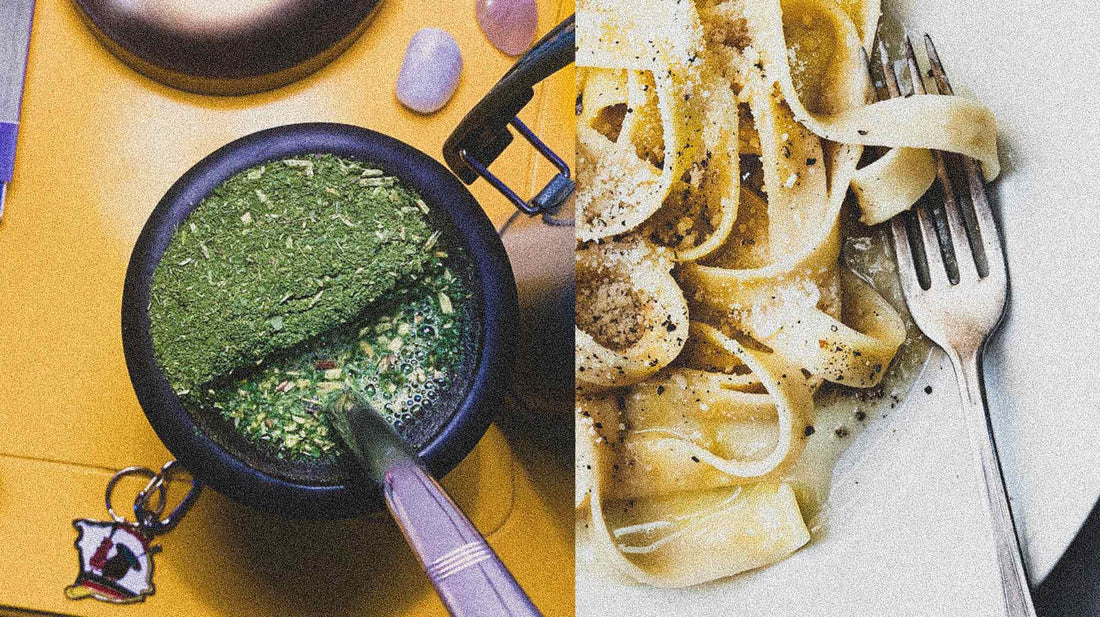 Fettuccine Alfredo with Malty Erva Mate — My Diary during Pandemic 2020 in Porto Alegre, Brazil