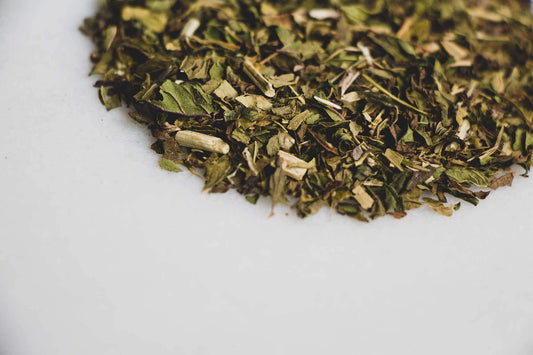 mint yerba mate tea