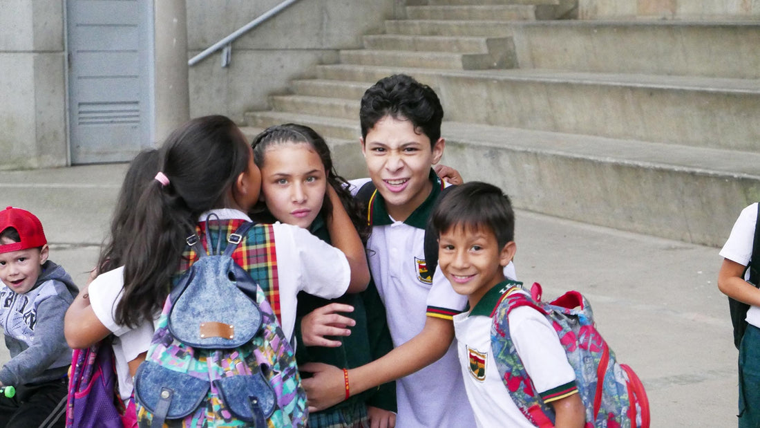 young students in south america