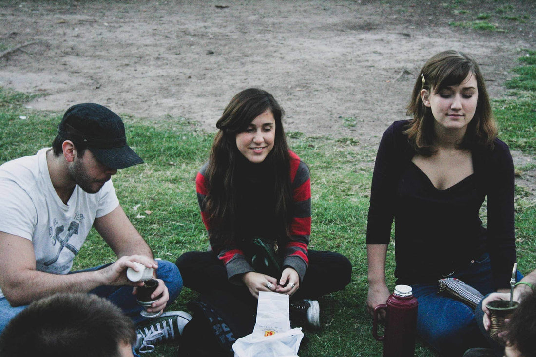 Yerba Mate Circle in Palermo, Buenos Aires