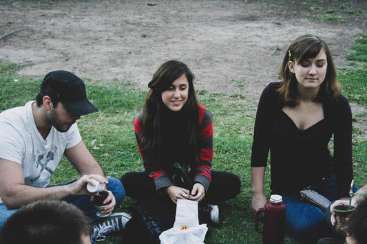 Yerba Mate Circle in Palermo, Buenos Aires