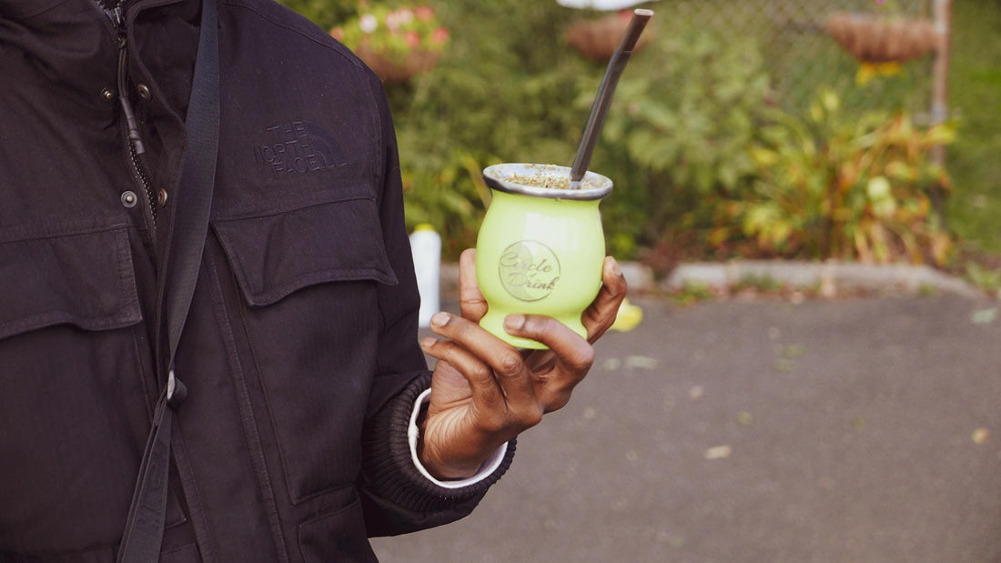 Yerba Mate gourd in Hand