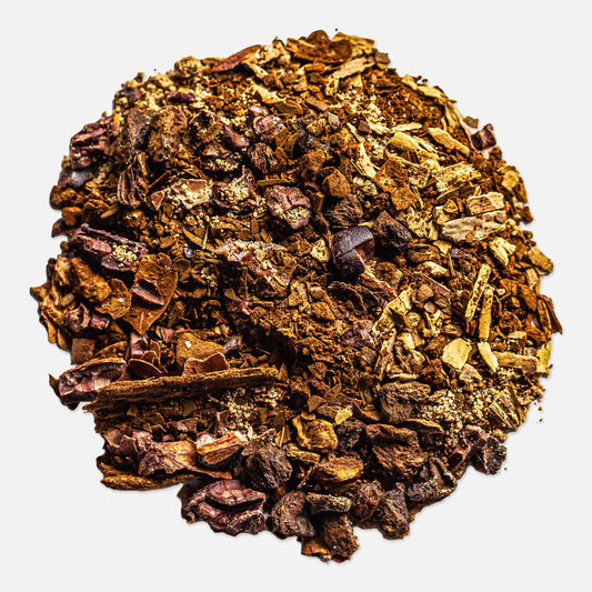 Chaga Mushroom Roasted Cacao Yerba Mate Tea 4oz