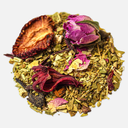 Crimson Kiss Yerba Mate Tea