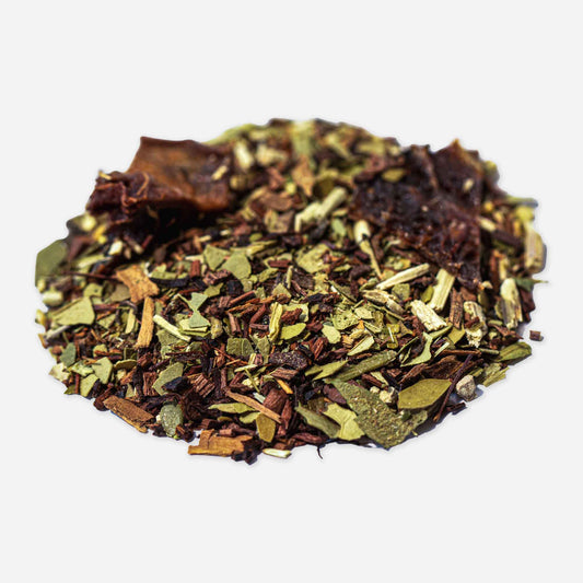 Princely Peach Rooibos Yerba Mate Tea