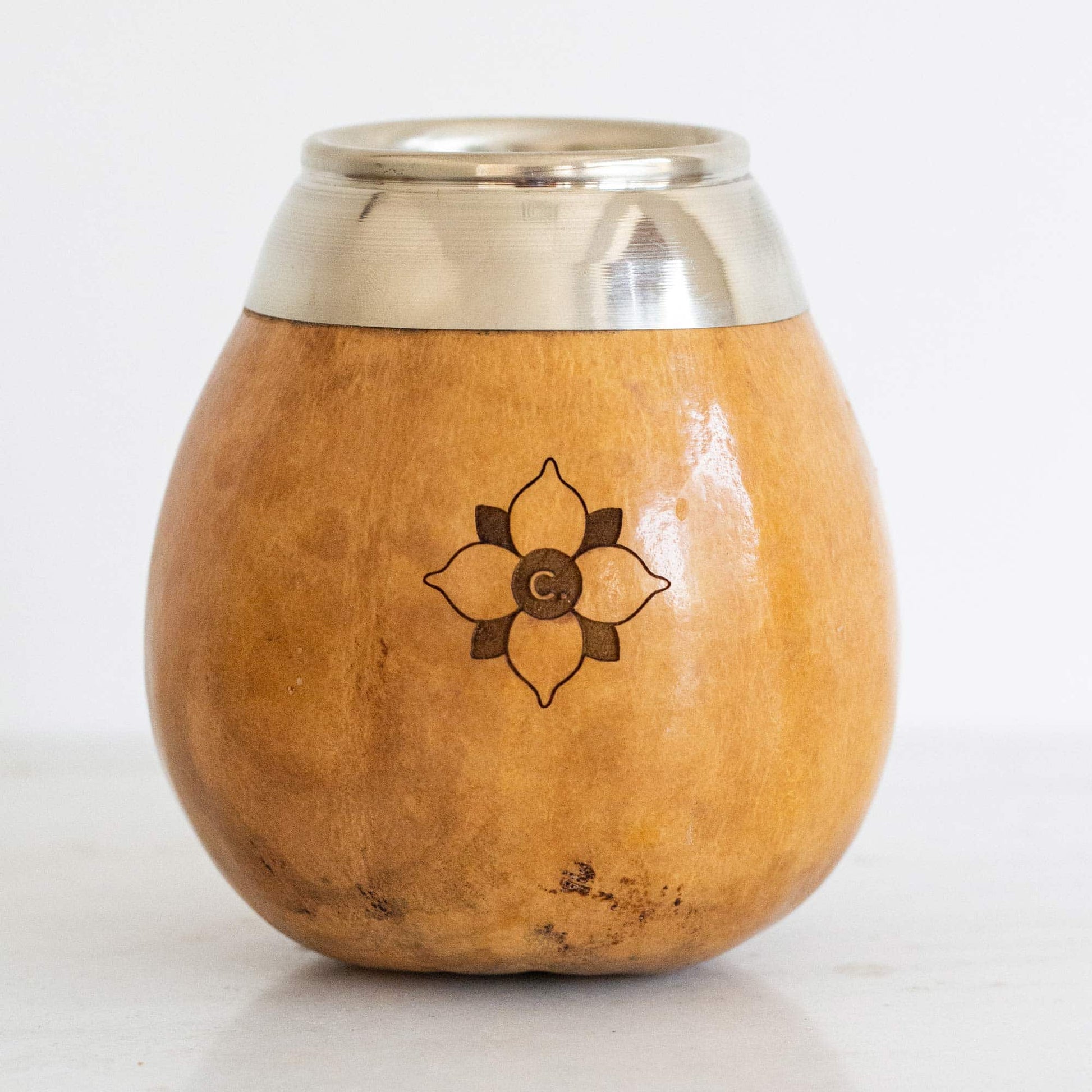 Sabi Cup Mate Flower - Calabash Yerba Mate Gourd