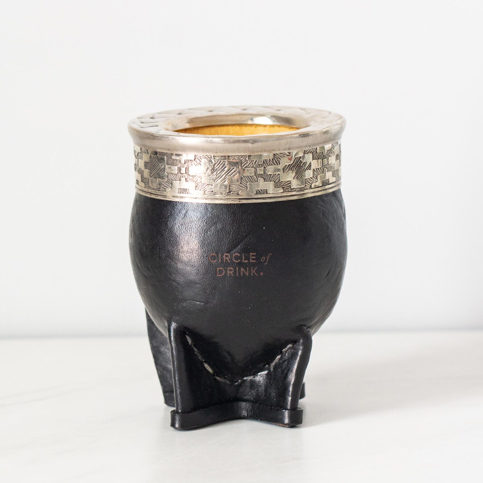 Temple Vessel Arnica 001 - July 2023 Release - Leather Wrapped Brazilian Cuia