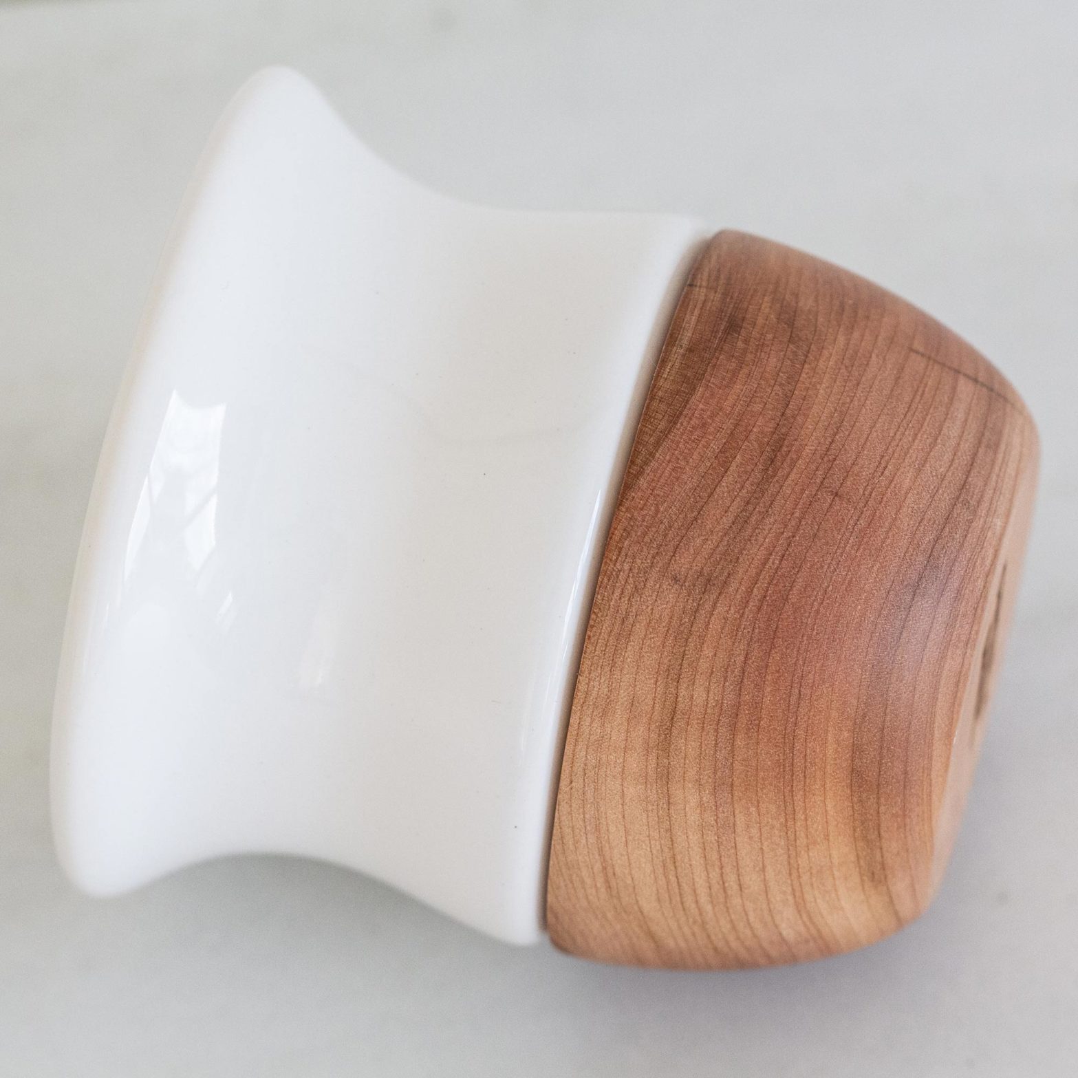 Aspen Capital Cup Original – Wooden Ceramic Yerba Mate Cup