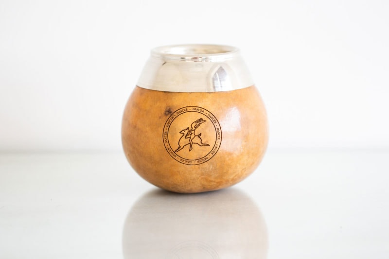 Dancer Journey of Souls Cup Edition of 2. Calabash yerba mate Cup.
