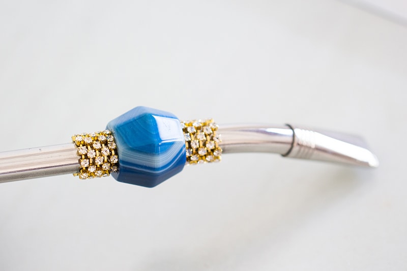 Diamonte Azul Bomba - Spoon Filter - Decorative Crystals and Blue Gem
