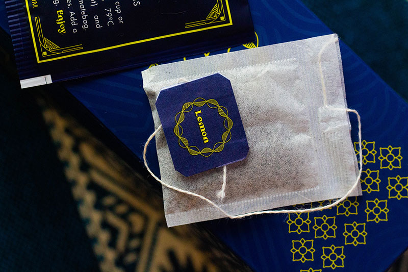 Organic Lemon Matebags - 30 count - Yerba Mate Tea bags