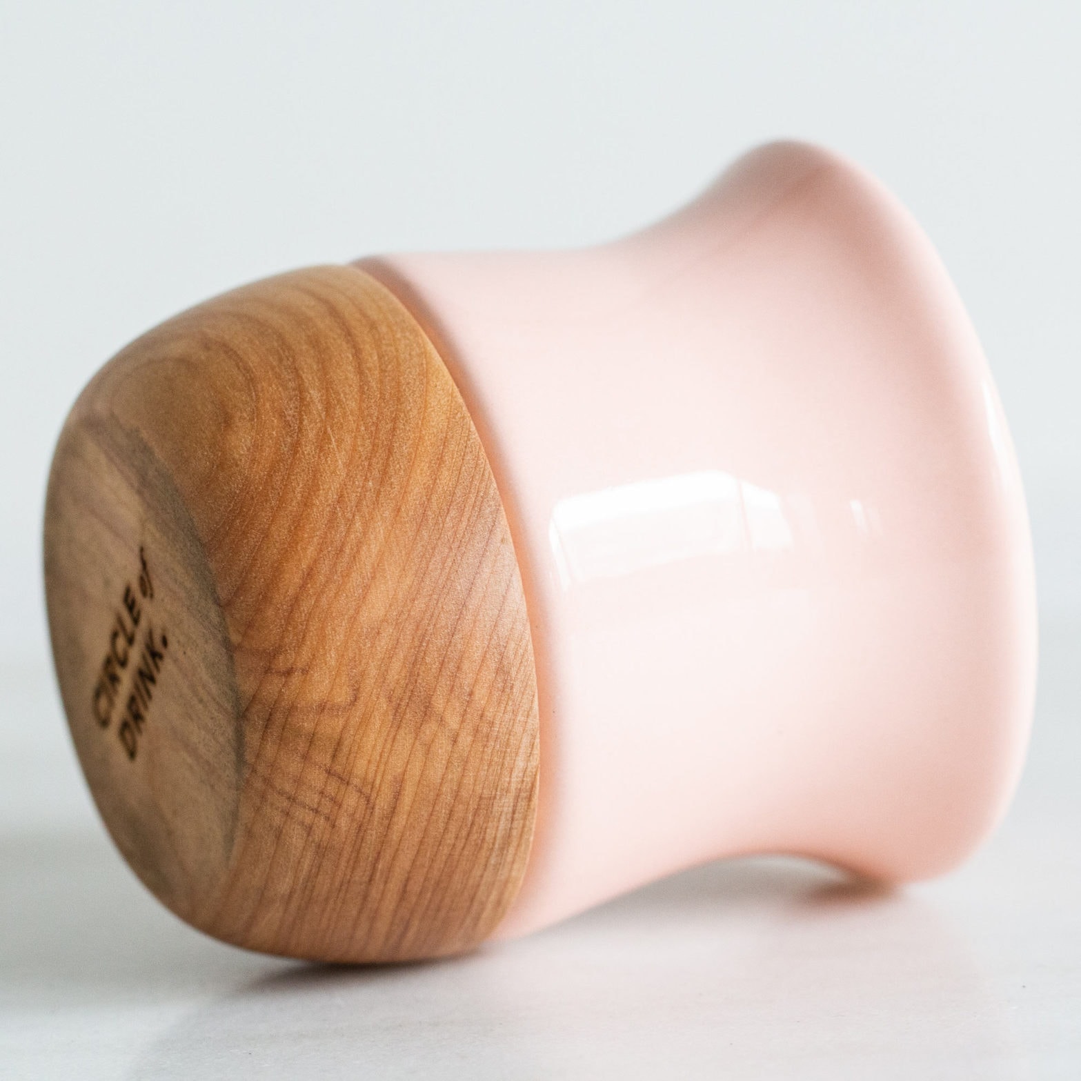 Maria Capital Cup Copita - Wooden Ceramic Yerba Mate Cup