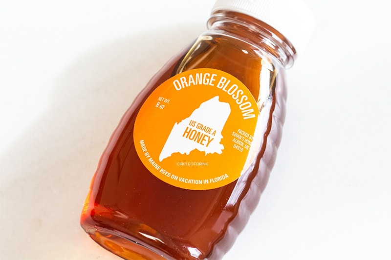 Orange Blossom Grade A Honey - 8oz Plastic Bottle
