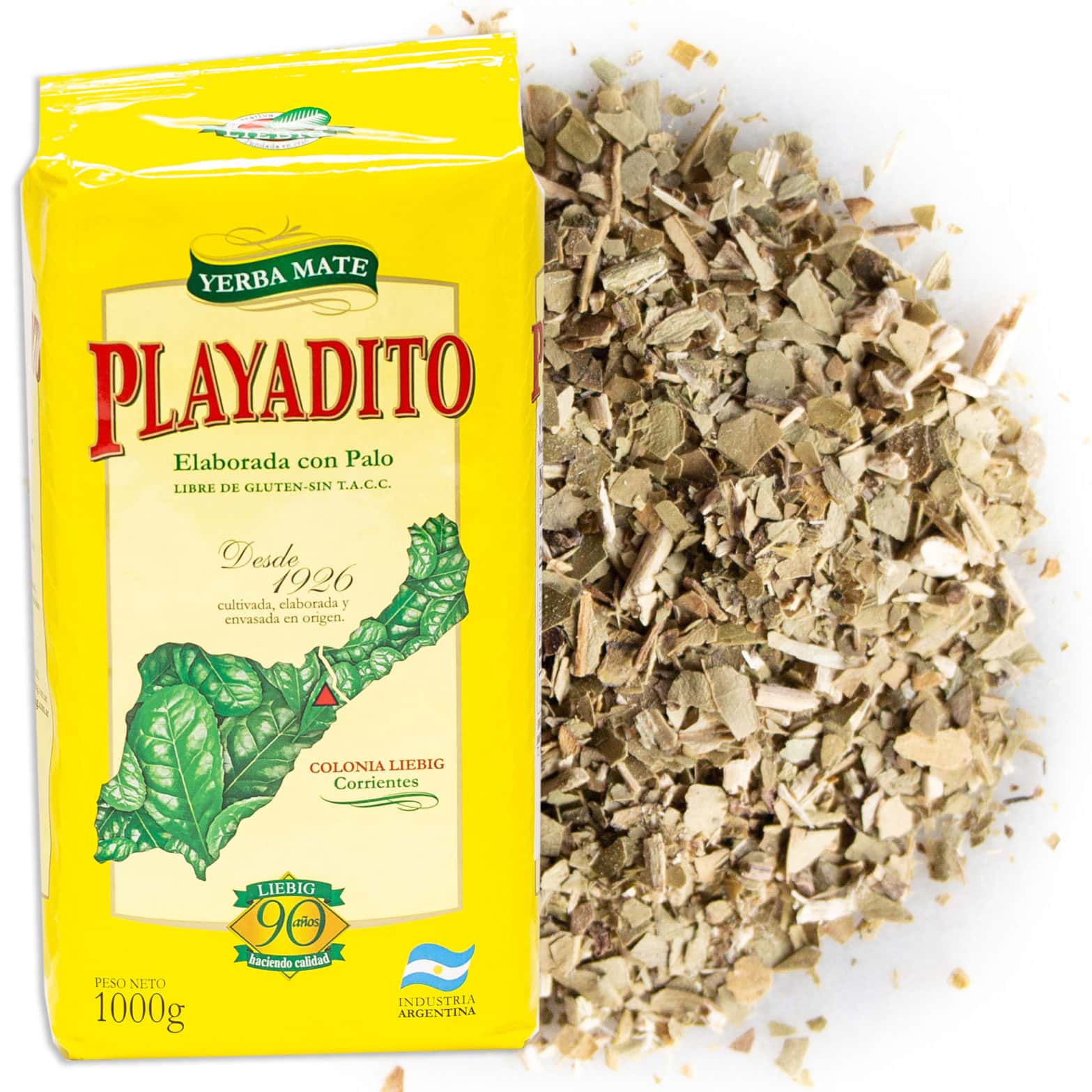 Playadito Argentine Yerba Mate Tea 1kg, 2.2lbs