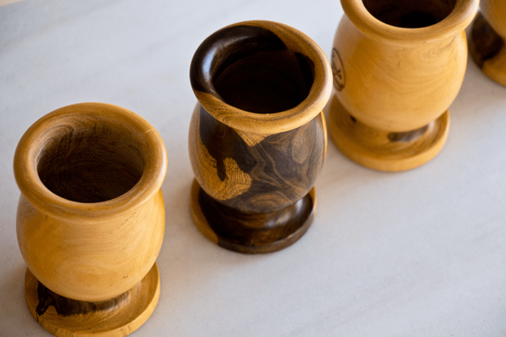 Quantum Heritage Cups - Lignum Vitae Yerba Mate Gourds by Circle of Drink