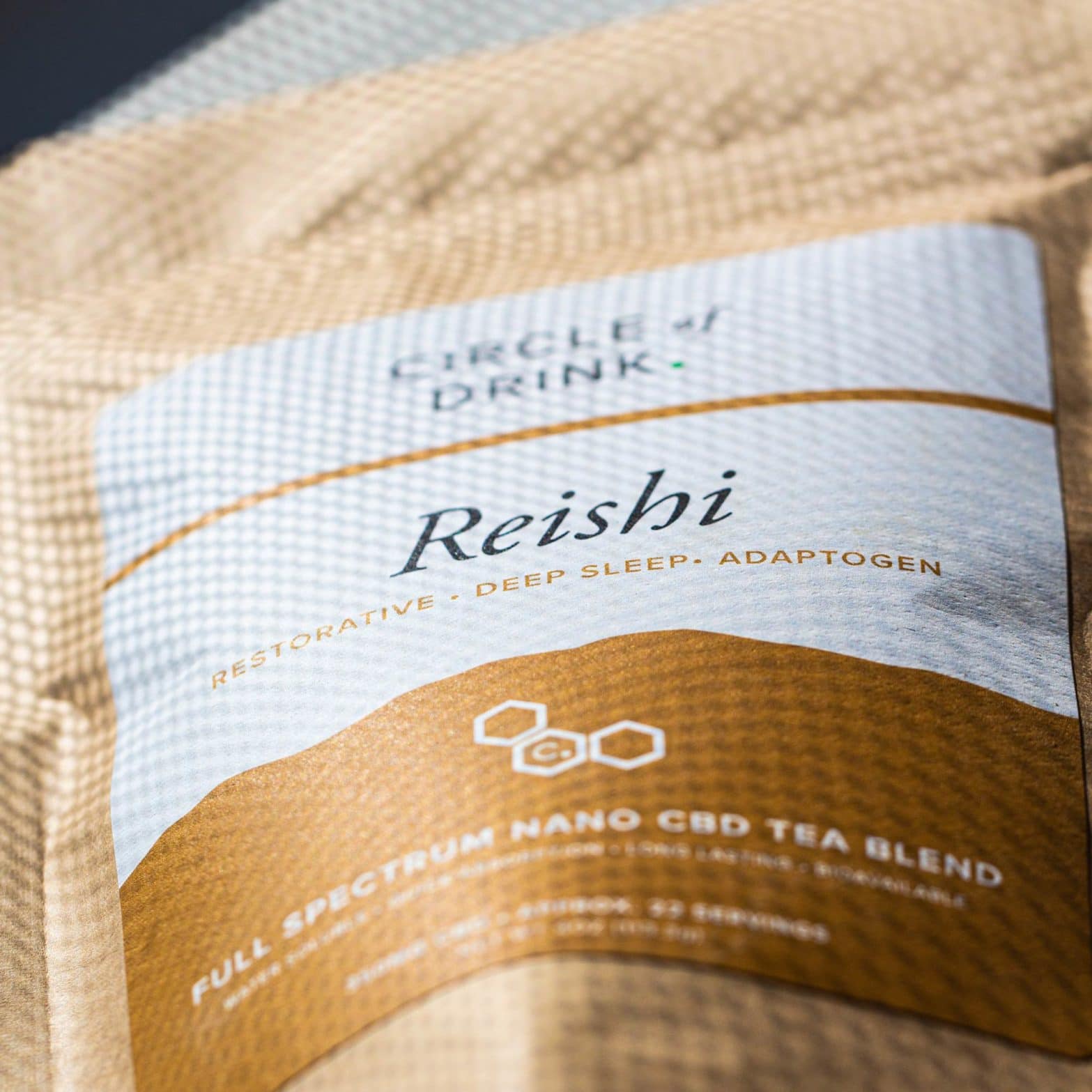 Reishi CBD Tea – 4oz – 350mg – Deep Sleep, Relaxation, Adaptogen