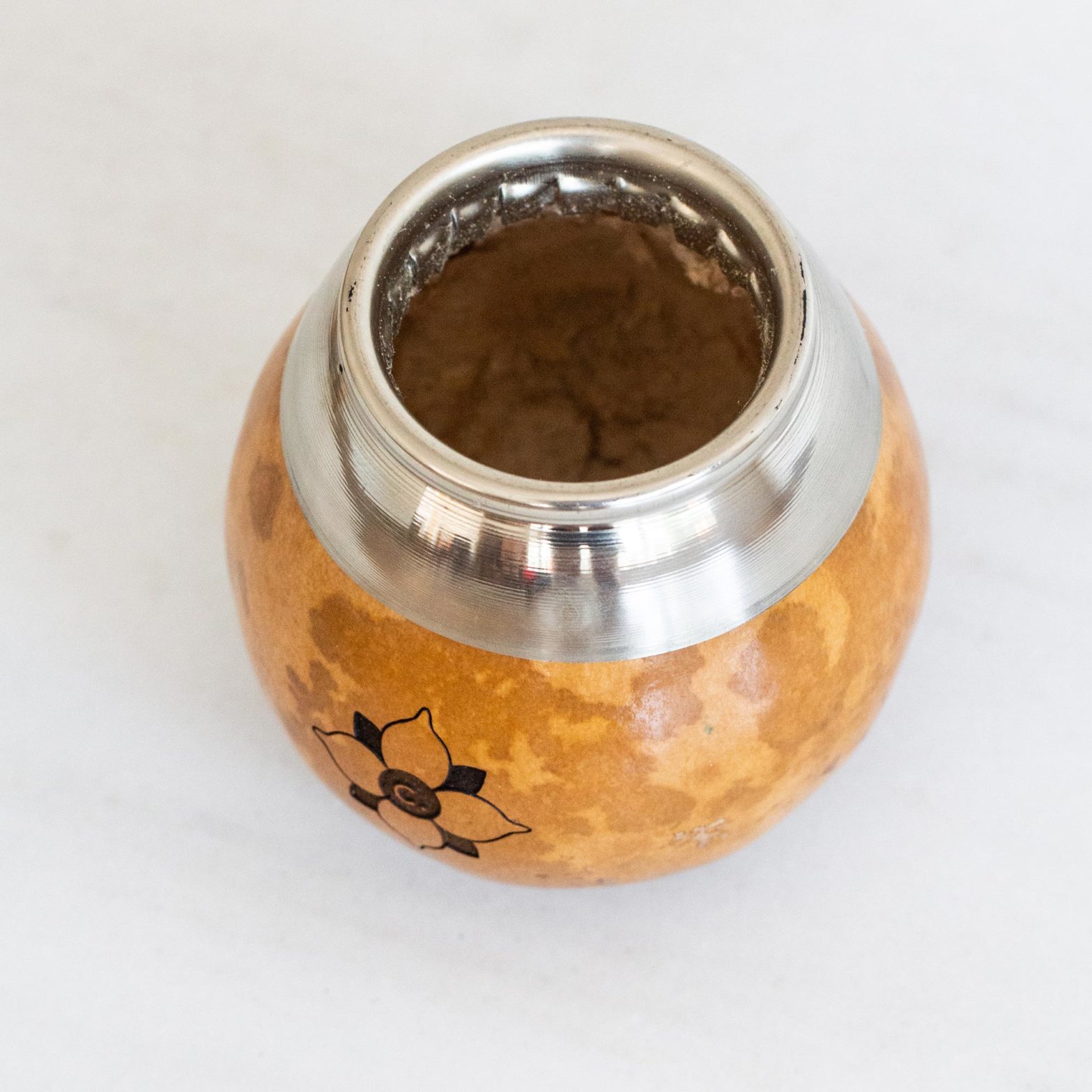 Sabi Cup Mate Flower – Calabash Yerba Mate Gourd