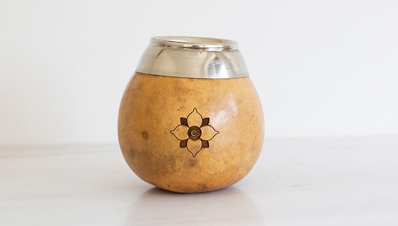 Sabi Cup Mate Flower - Calabash Yerba Mate Gourd