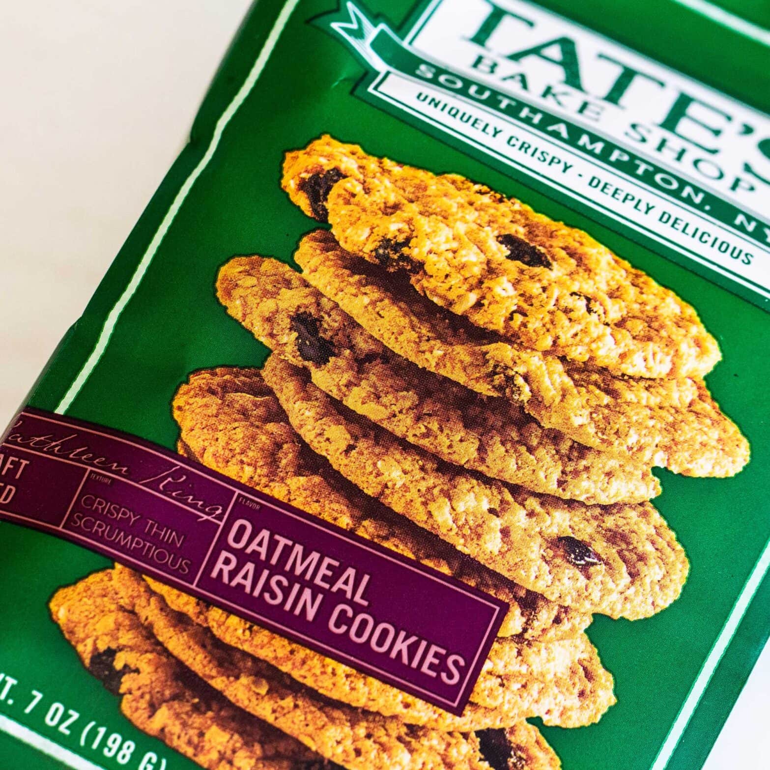 Tate’s Bake Shop Oatmeal Raisin Cookies – 7oz