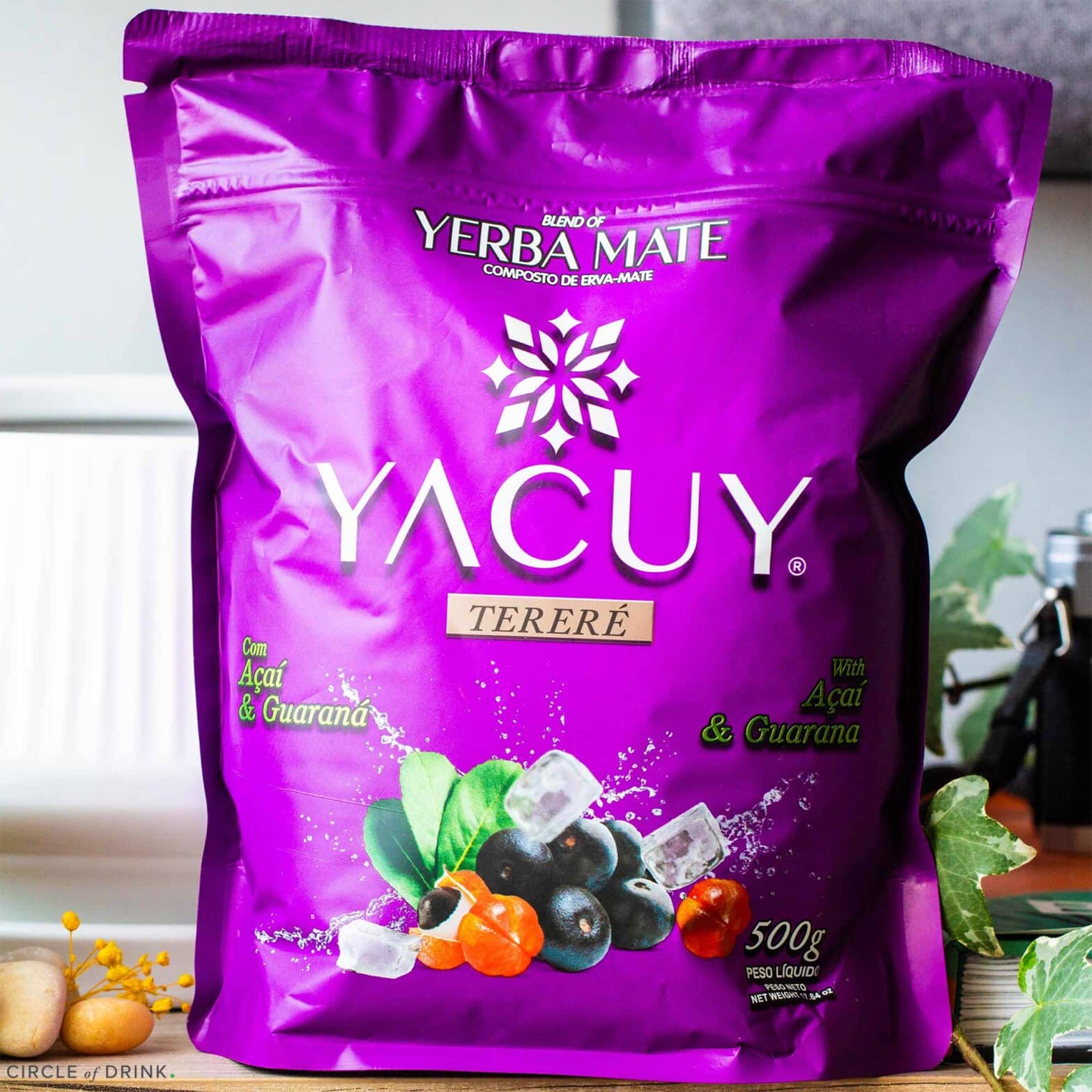 Yacuy Acai Guarana Terere Yerba Mate Tea 500g