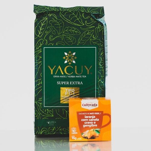 Yacuy Super Extra with Cultyvada Bright Orange Spice Matebags