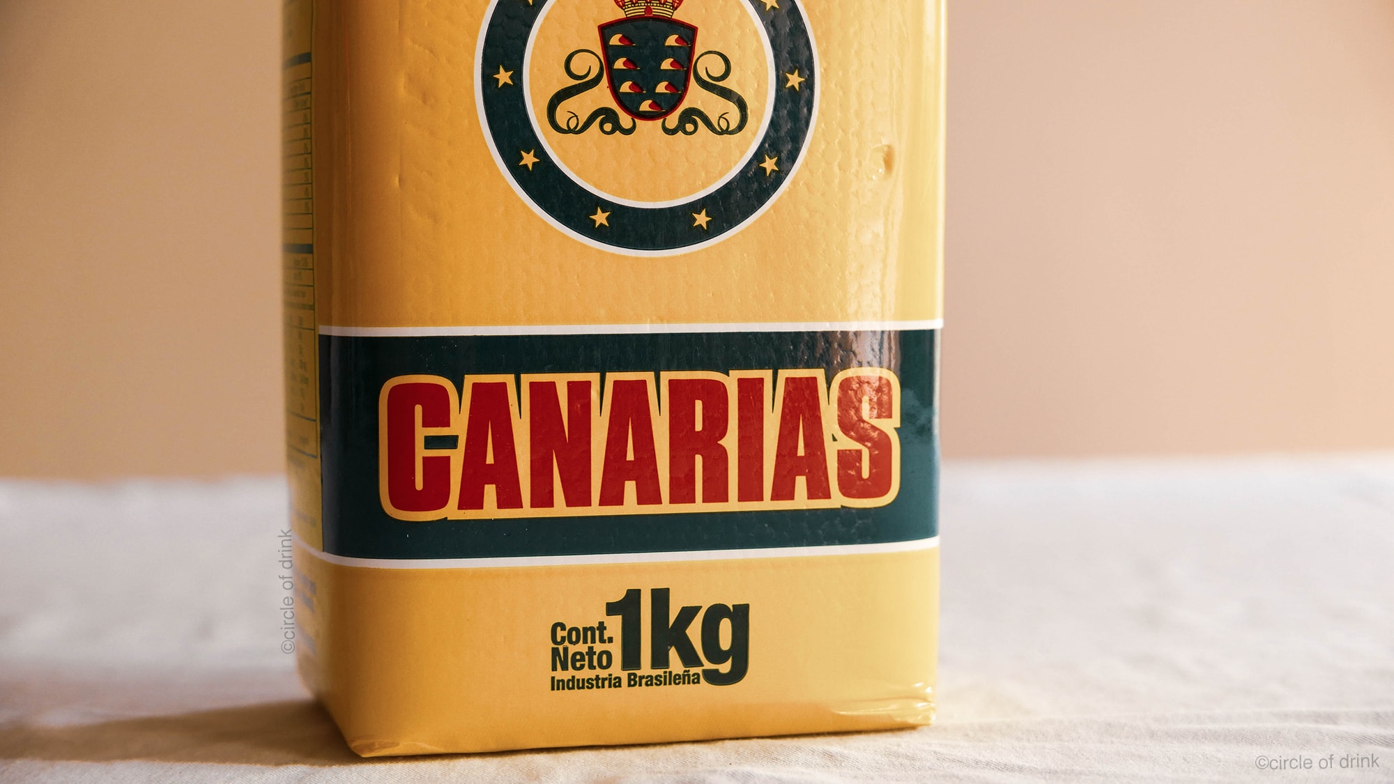 Canarias Yerba Mate Traditional Flavor from Uruguay 1 kg / 2.2 lb