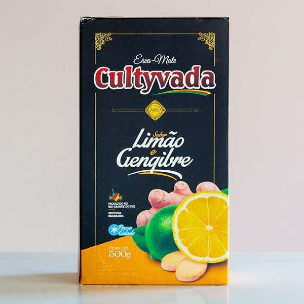 Cultyvada Lemon Ginger Erva Mate