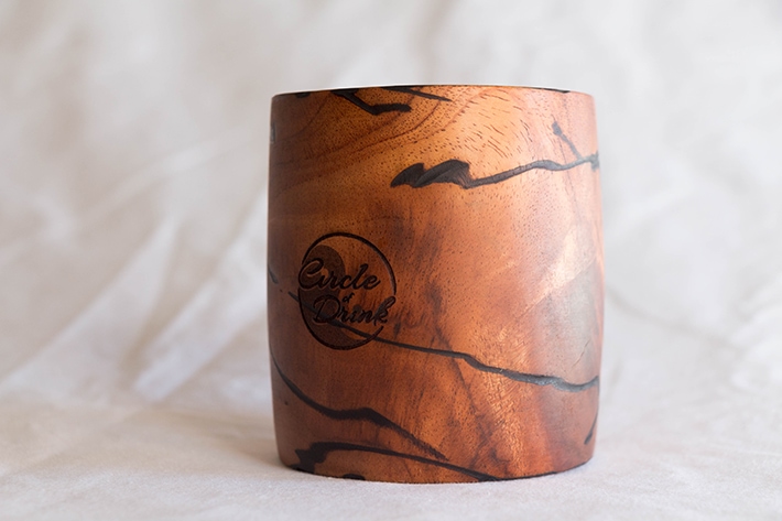FireKiss Quantum Copita 32318 - Wooden Yerba Mate Cup