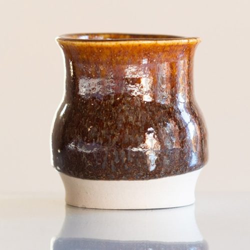 Hestia Earth Vessel – Handcrafted Ceramic Yerba Mate Cup