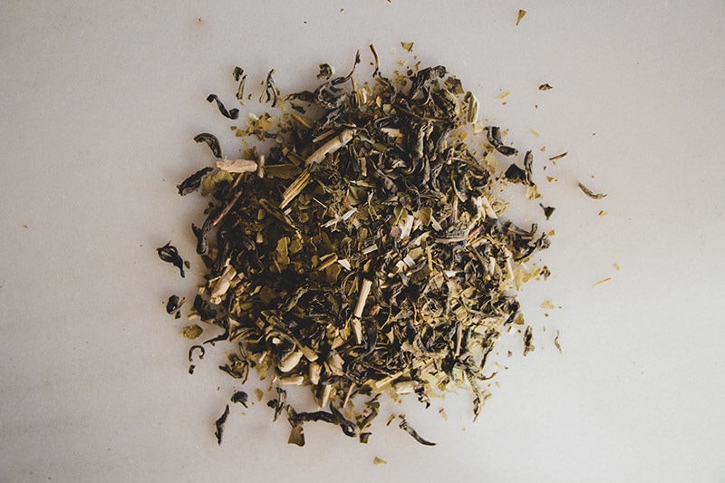 Jazmin - green tea yerba mate blend by Circleofdrink.com