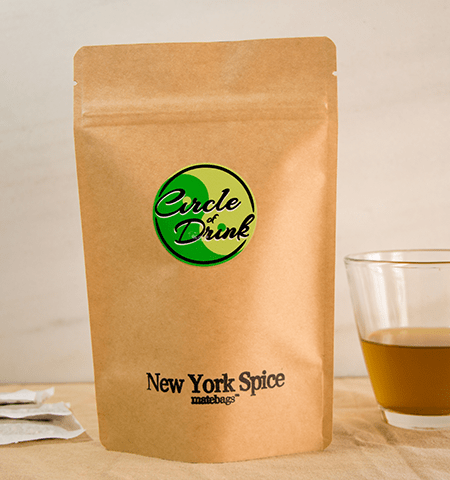New York Spice Organic Cinnamon Yerba Mate Tea Bags
