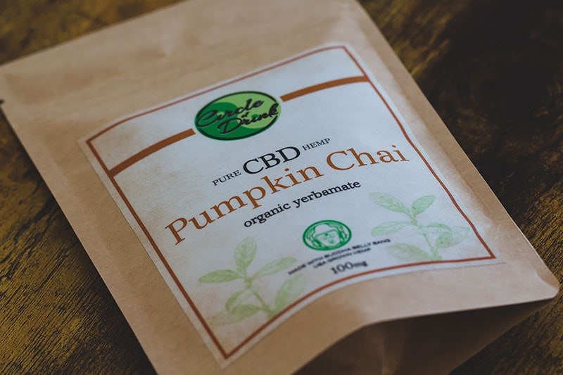 CBD Infused Pumpkin Chai Spice Organic Yerba Mate