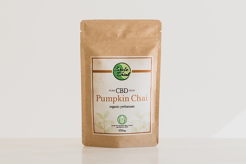 CBD Infused Pumpkin Chai Spice Organic Yerba Mate