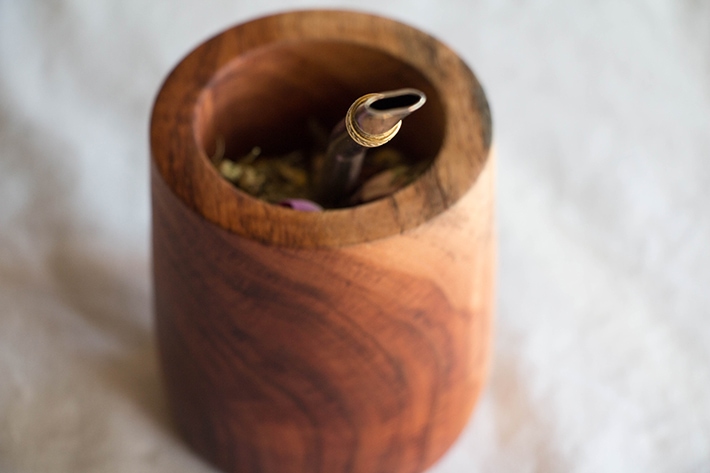 Quantum Copita Cedar Wooden Yerba Mate Cup