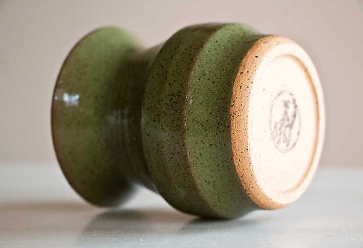 Silvanus Earth Vessel Ceramic Yerba Mate Gourd by Circle of Drink